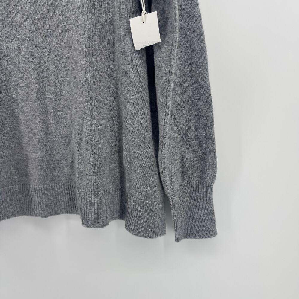 Nordstrom Cashmere Oversized Turtleneck Sweater Sz XL NWT Relaxed Pullover - Picture 3 of 6